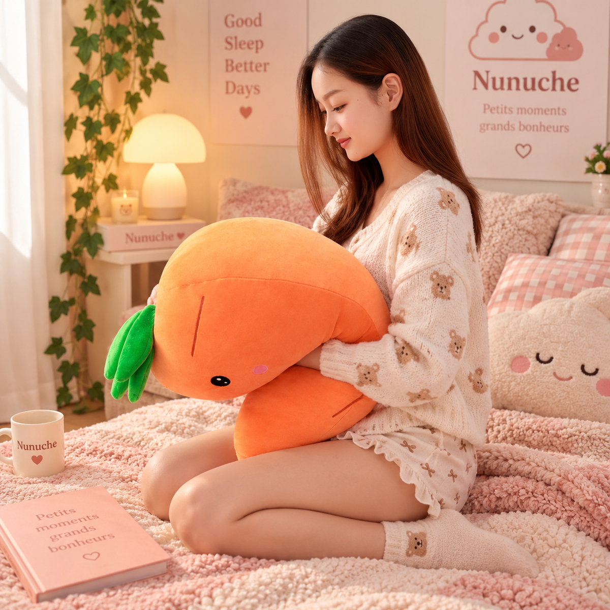 Coussin Carotte Moelleuse